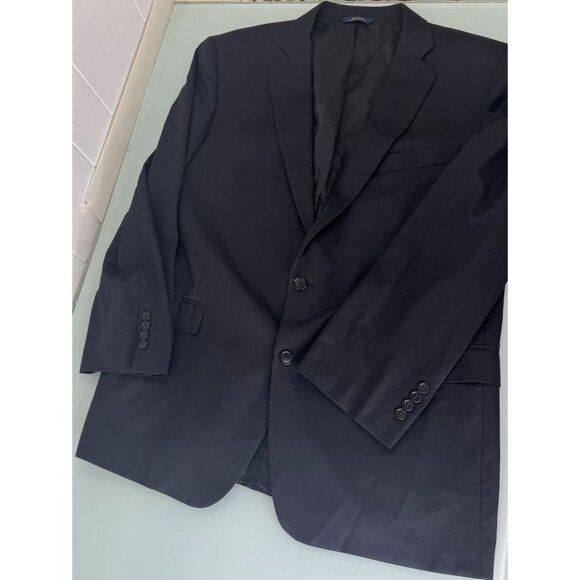 Brooks Brothers 1818 Regent Blazer 46L  Jacket Two Button USA Made *Holes* - Picture 1 of 15